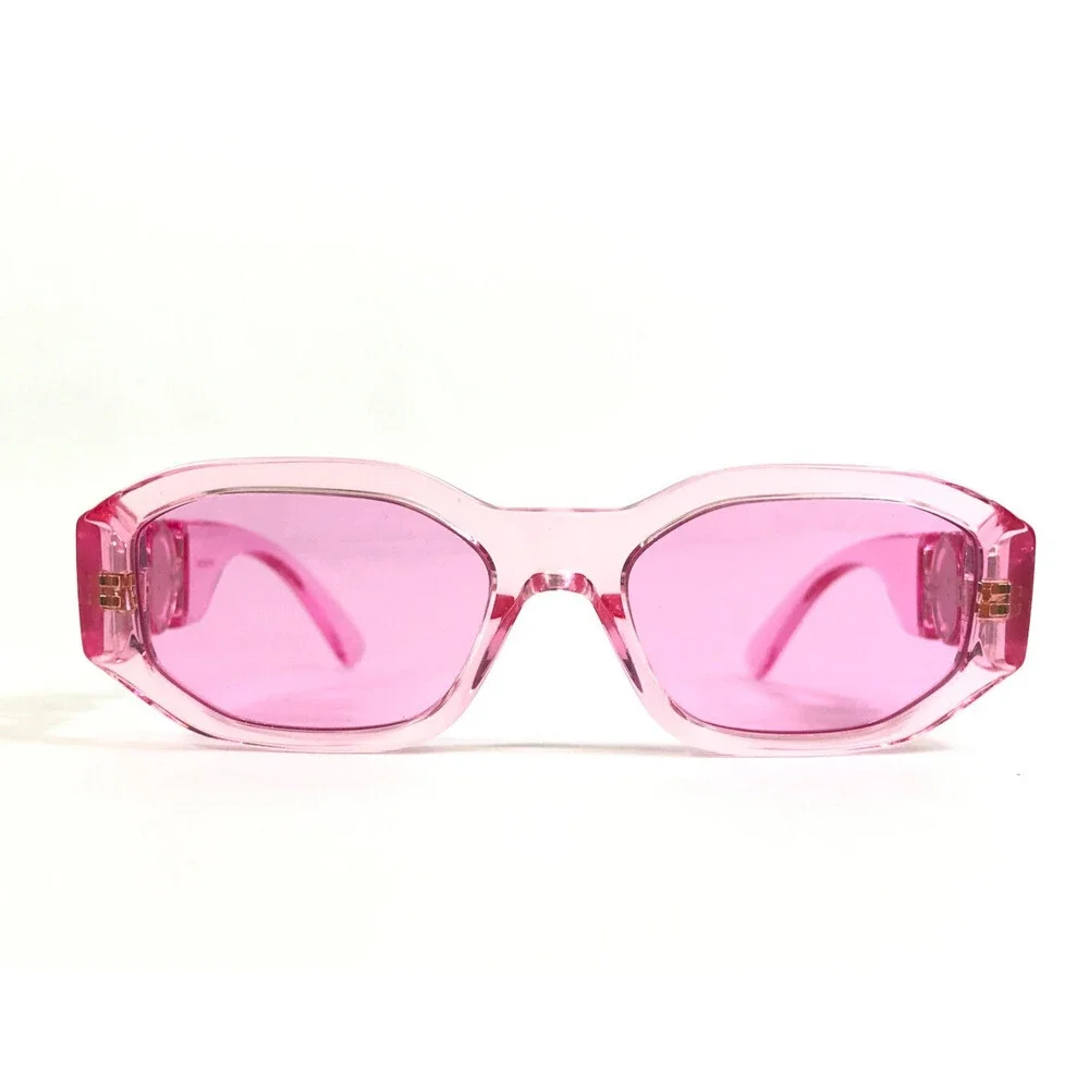Versace Kids Sunglasses VK4429U 5370/5 Transparent Pink Fushcia with Pink Lenses